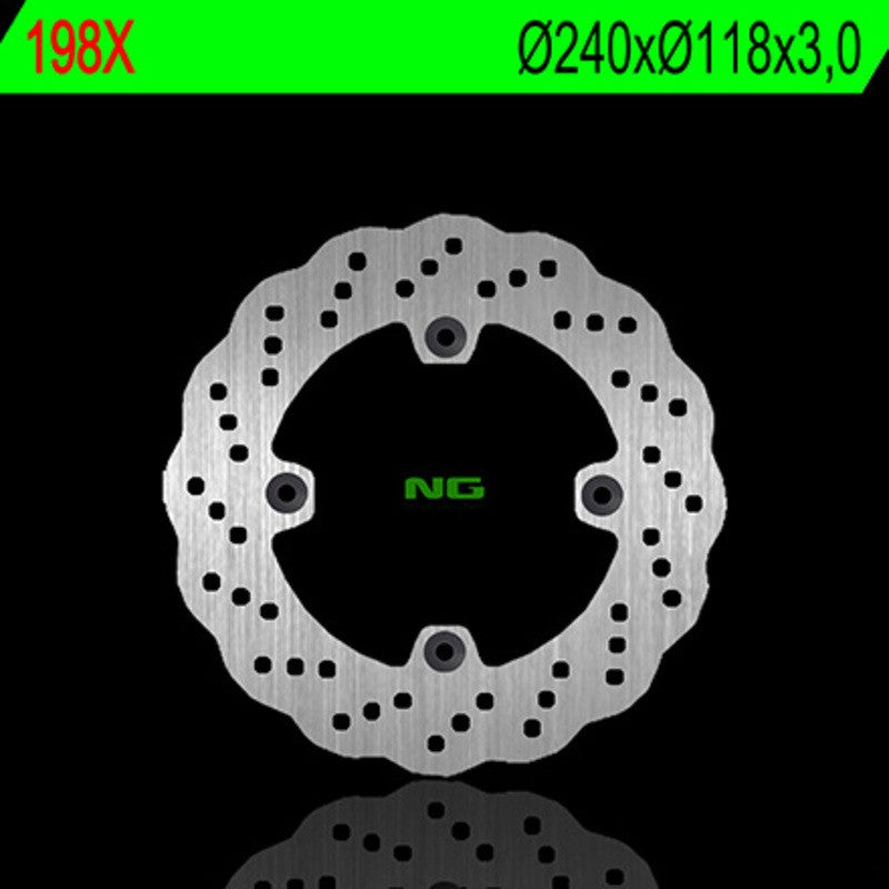 Disque de frein NG BRAKES pétale fixe - ref 198X