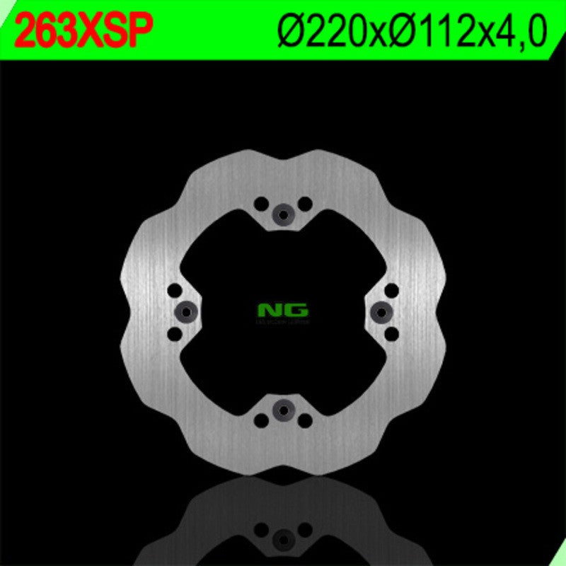 Disque de frein NG BRAKES pétale fixe - ref 263XSP