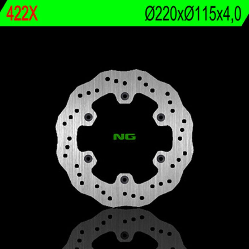 Disque de frein NG BRAKES pétale fixe - ref 422X