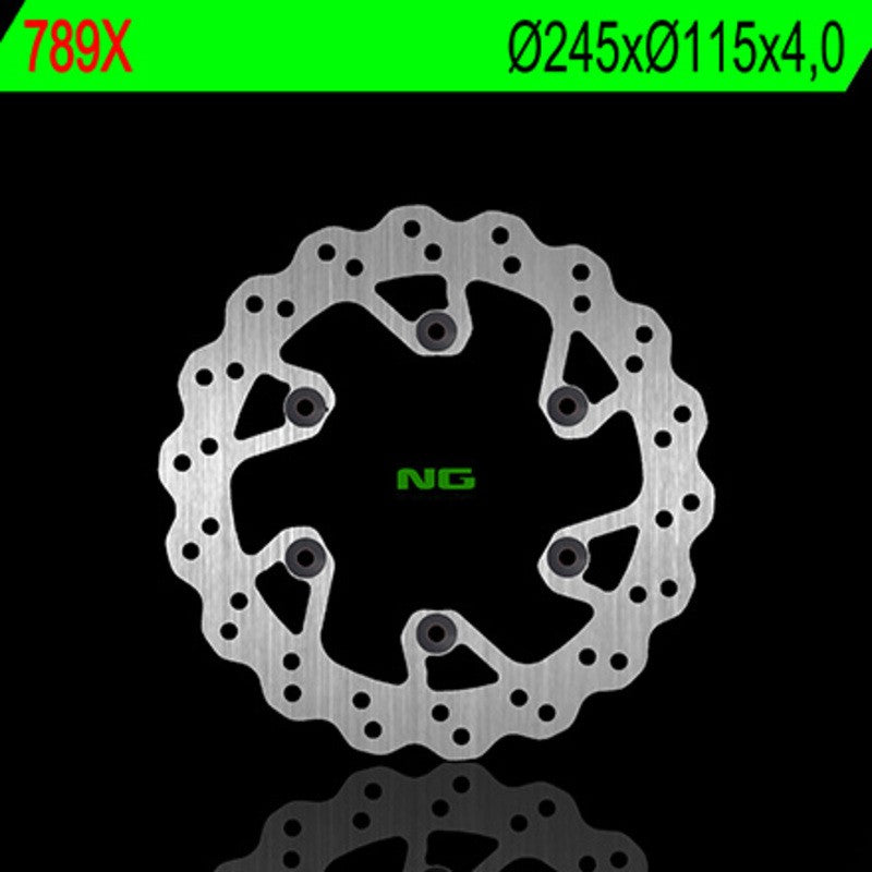Disque de frein NG BRAKES pétale fixe - ref 789X