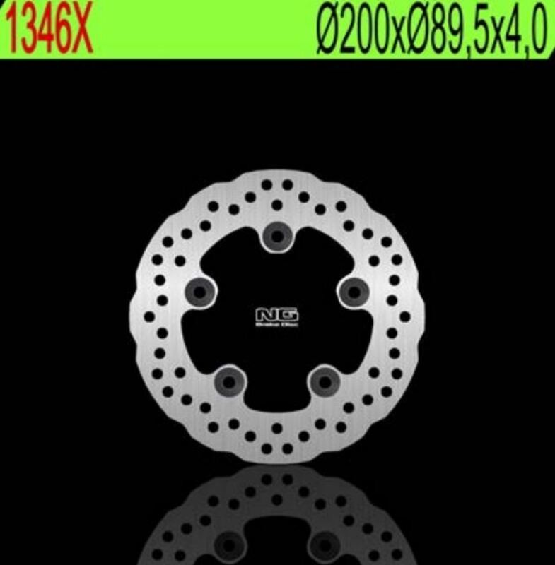 Disque de frein NG BRAKES pétale fixe - ref 1346X