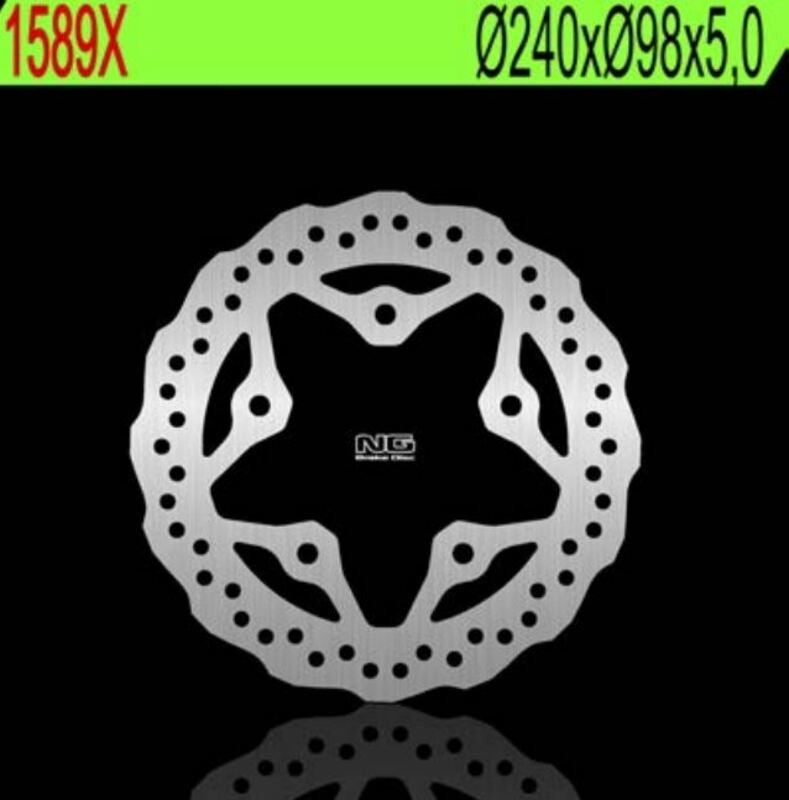 Disque de frein NG BRAKES pétale fixe - ref 1589X