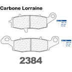 Plaquettes de frein Carbone Lorraine type 2384 A3+