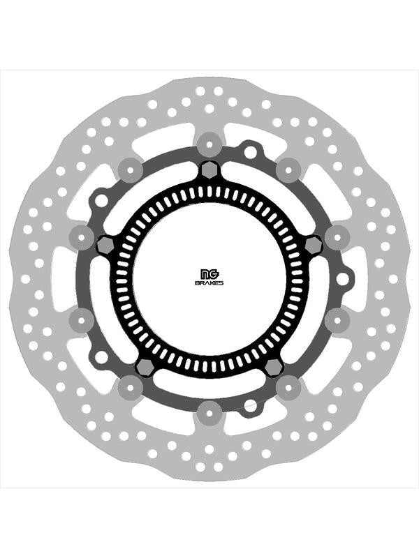 Disque de frein NG BRAKES pétale flottant - ref DIS2166X