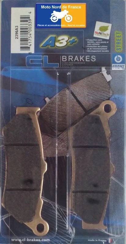 Plaquettes Carbone Lorraine de frein avant - Yamaha XT 660 R 2004-2016