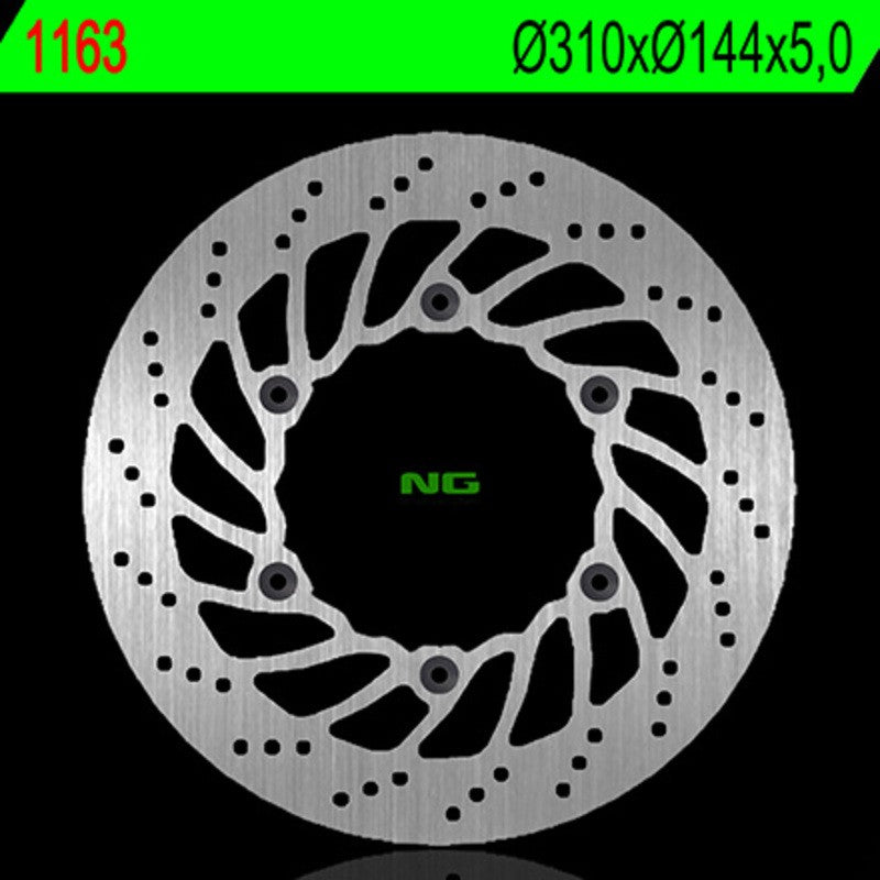 Disque de frein NG BRAKES rond fixe - ref 1163