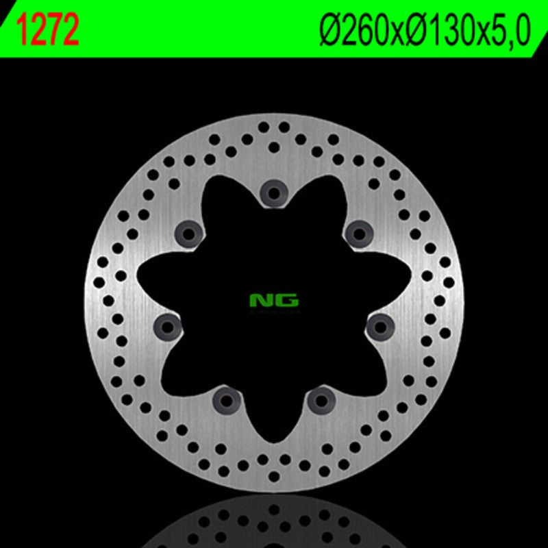 Disque de frein NG BRAKES rond fixe - ref 1272