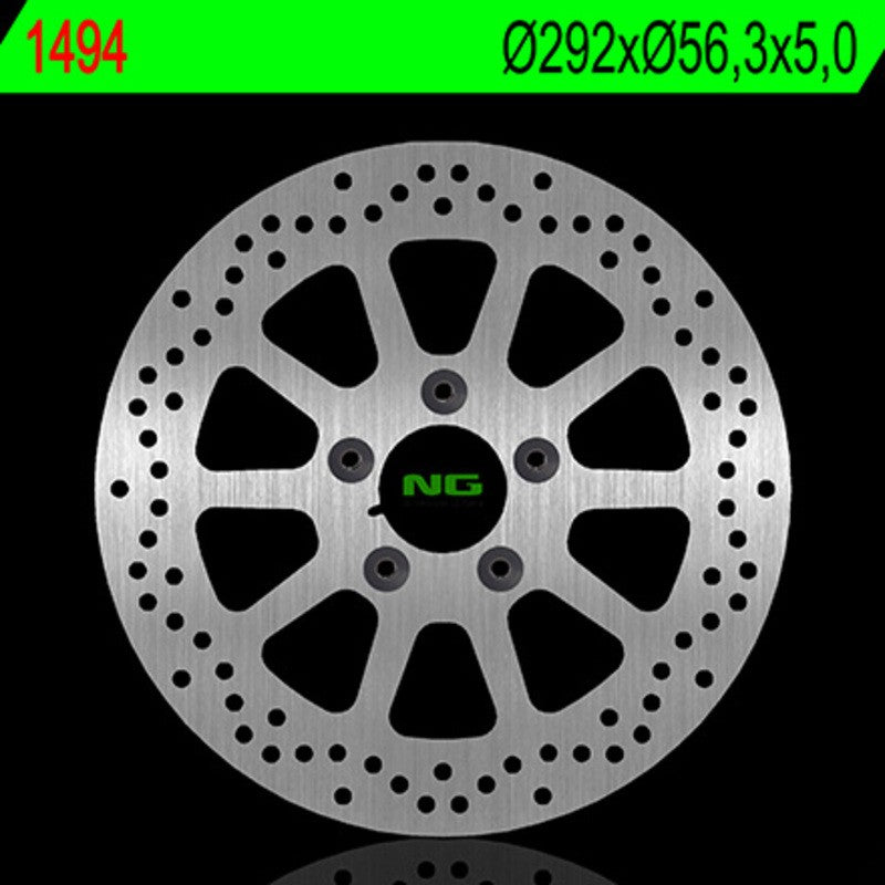 Disque de frein NG BRAKES rond fixe - ref 1494