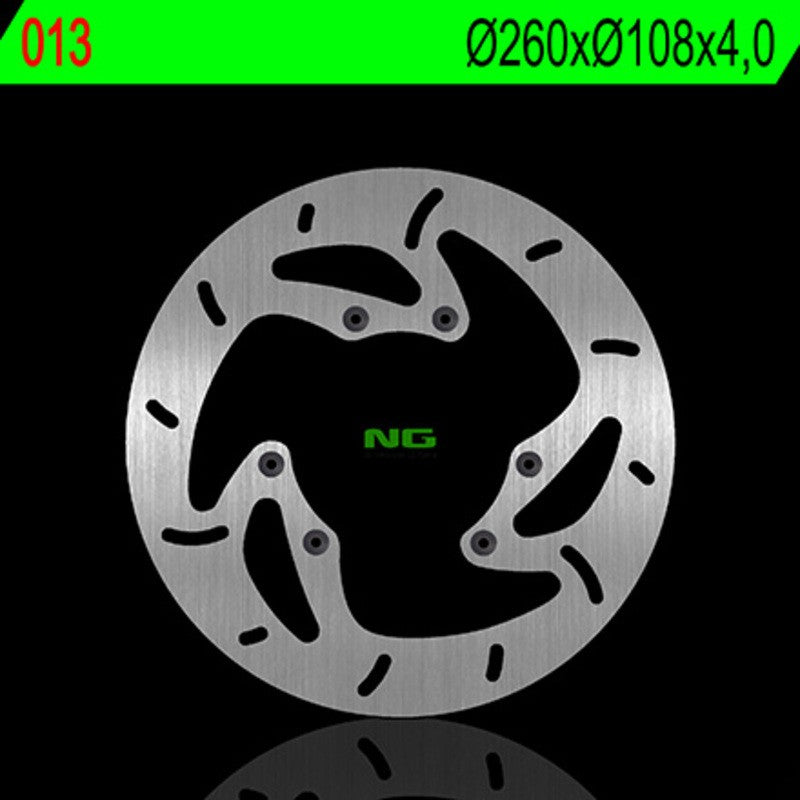 Disque de frein NG BRAKES rond fixe - ref 013