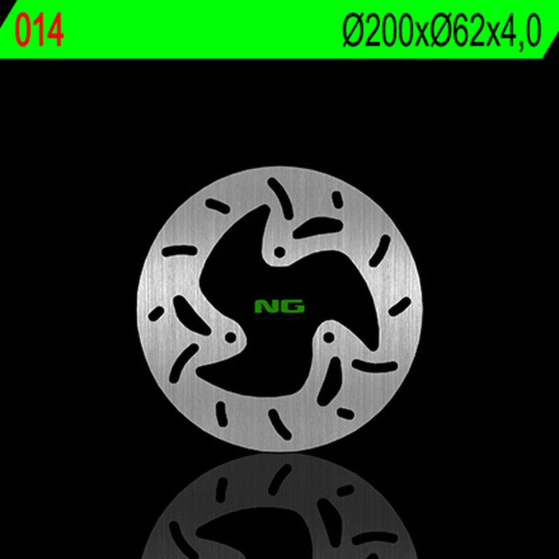 Disque de frein NG BRAKES rond fixe - ref 014