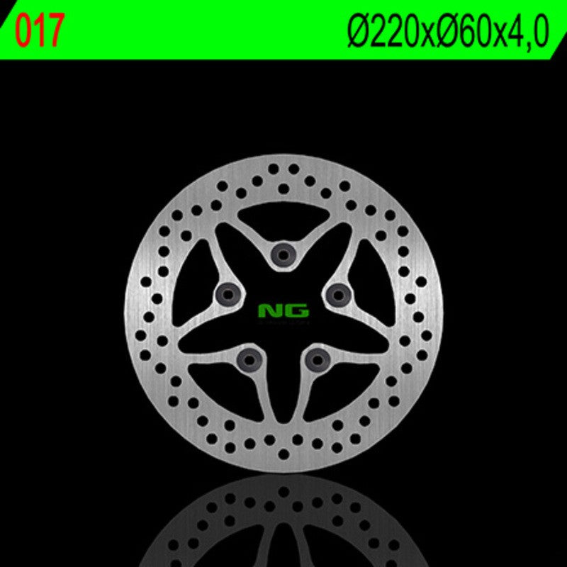 Disque de frein NG BRAKES rond fixe - ref 017