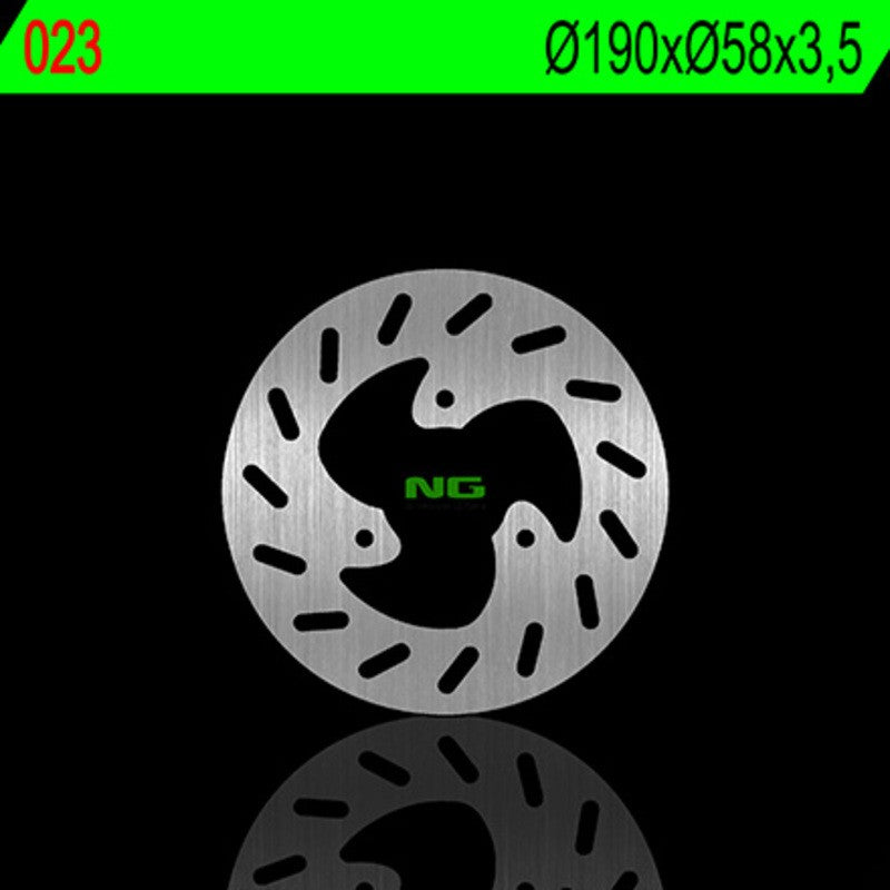 Disque de frein NG BRAKES rond fixe - ref 023