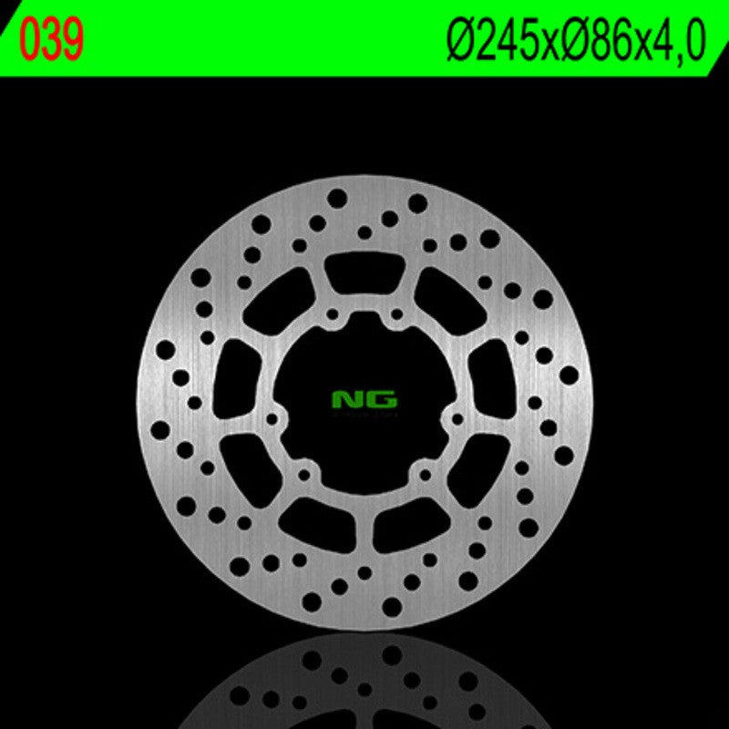 Disque de frein NG BRAKES rond fixe - ref 039