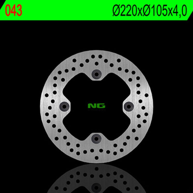 Disque de frein NG BRAKES rond fixe - ref 043