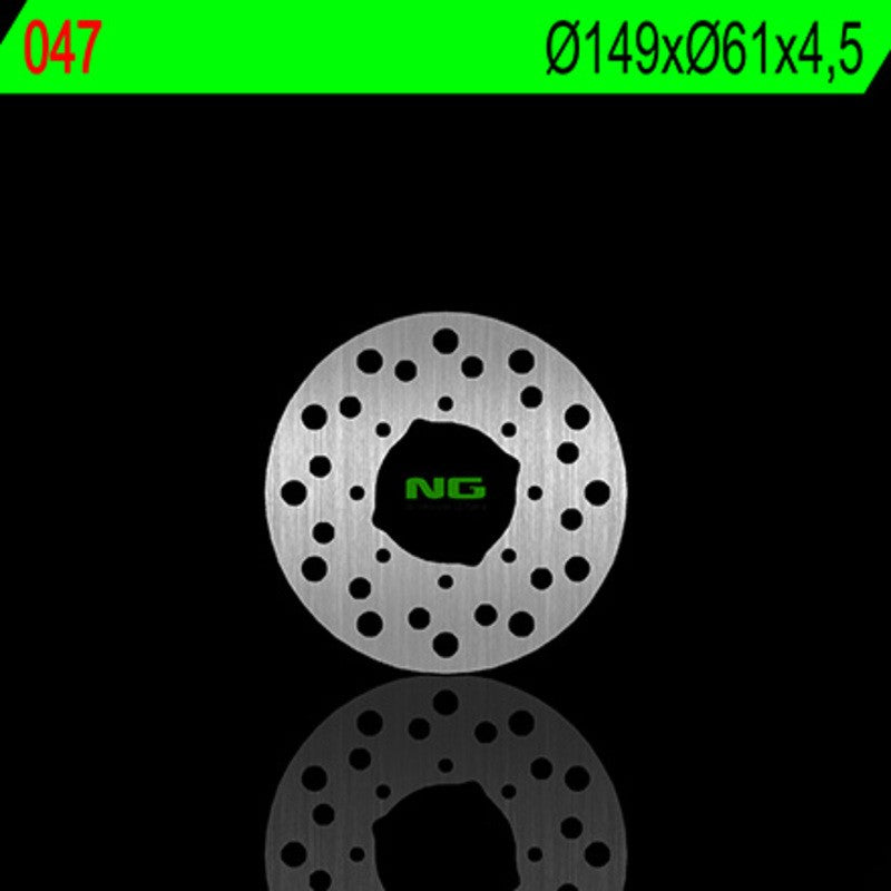 Disque de frein NG BRAKES rond fixe - ref 047
