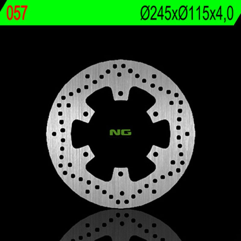 Disque de frein NG BRAKES rond fixe - ref 057