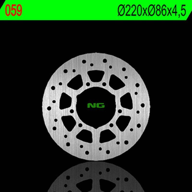 Disque de frein NG BRAKES rond fixe - ref 059
