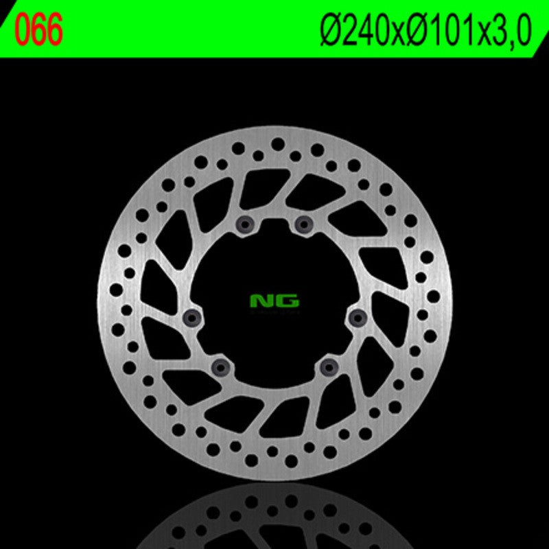 Disque de frein NG BRAKES rond fixe - ref 066