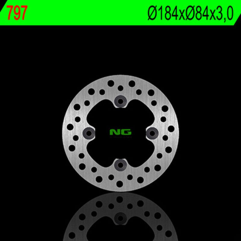 Disque de frein NG BRAKES rond fixe - ref 797