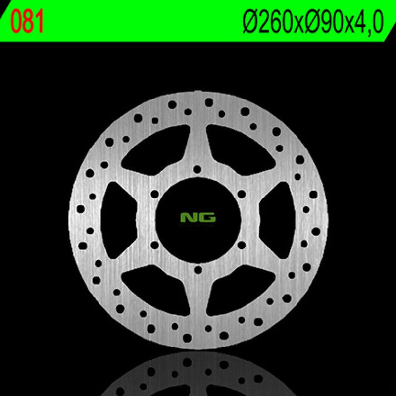 Disque de frein NG BRAKES rond fixe - ref 081