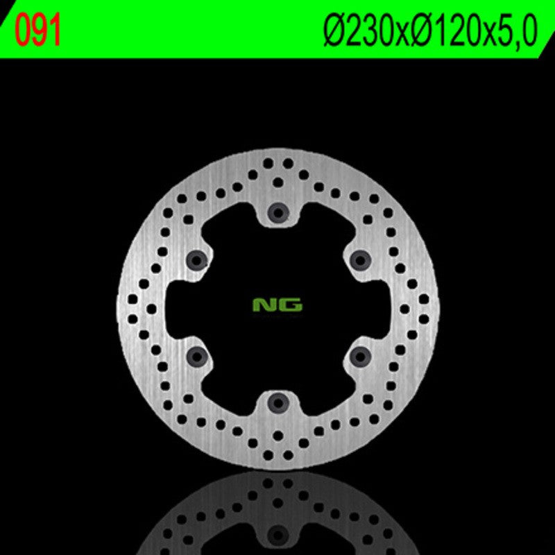 Disque de frein NG BRAKES rond fixe - ref 091