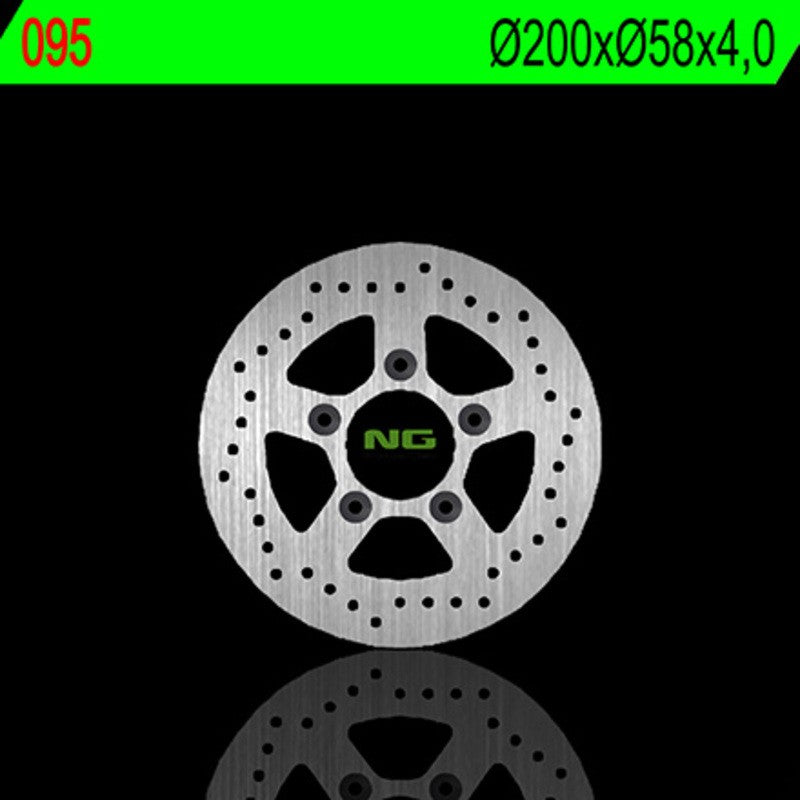 Disque de frein NG BRAKES rond fixe - ref 095