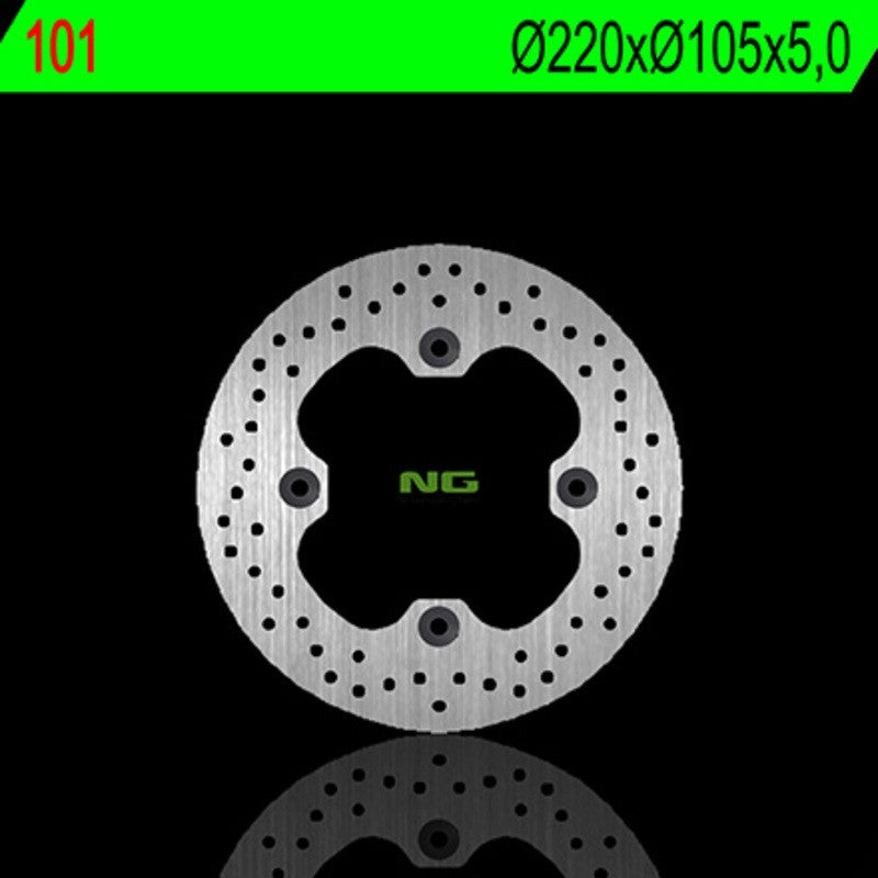 Disque de frein NG BRAKES rond fixe - ref 101