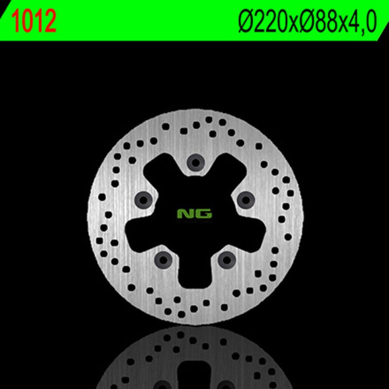 Disque de frein NG BRAKES rond fixe - ref 1012
