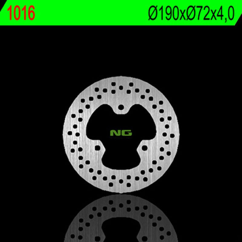 Disque de frein NG BRAKES rond fixe - ref 1016