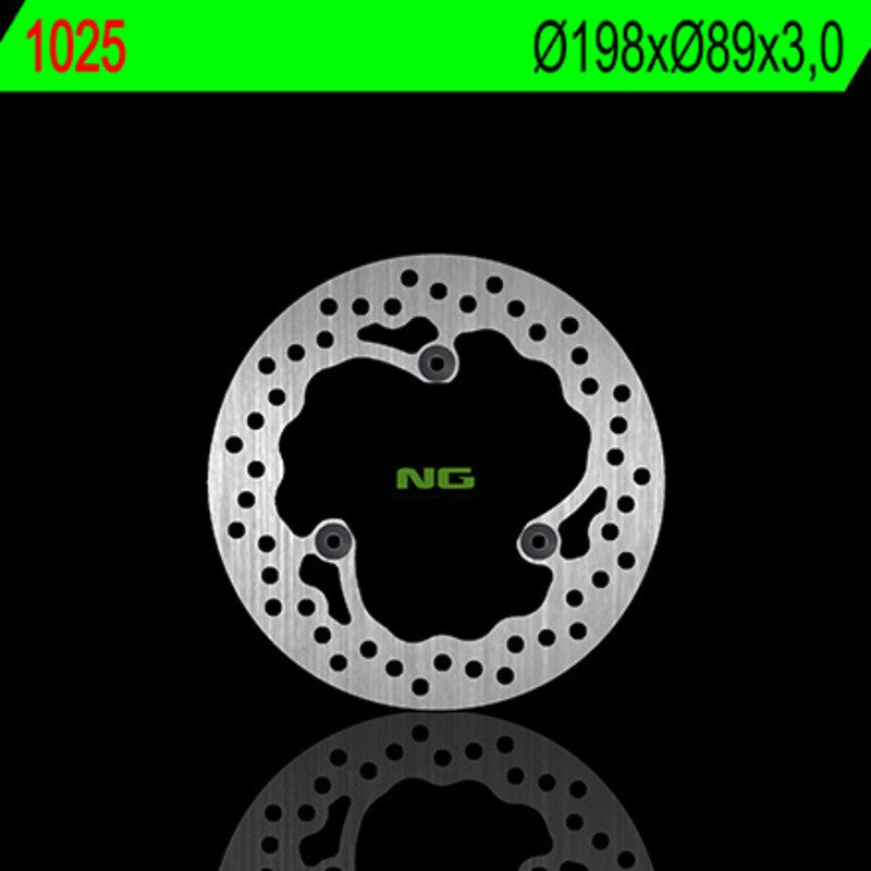 Disque de frein NG BRAKES rond fixe - ref 1025