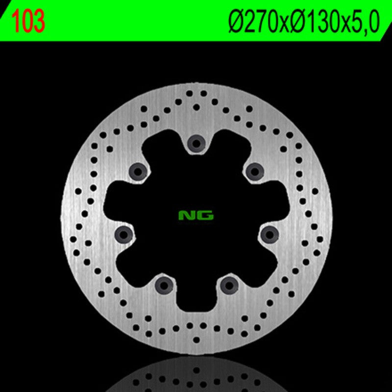 Disque de frein NG BRAKES rond fixe - ref 103