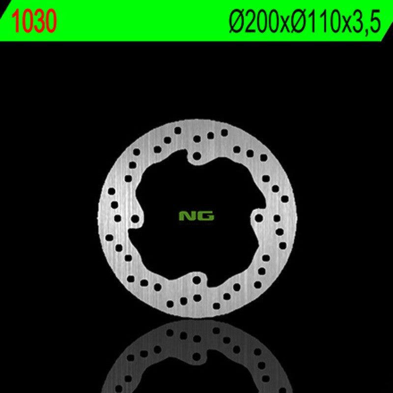 Disque de frein NG BRAKES rond fixe - ref 1030