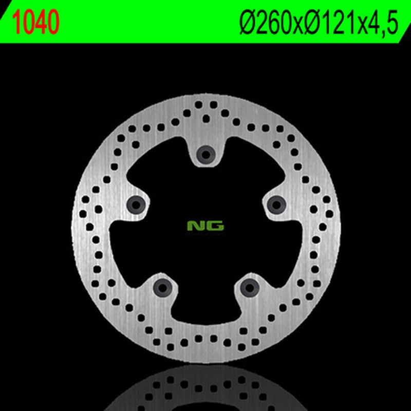Disque de frein NG BRAKES rond fixe - ref 1040