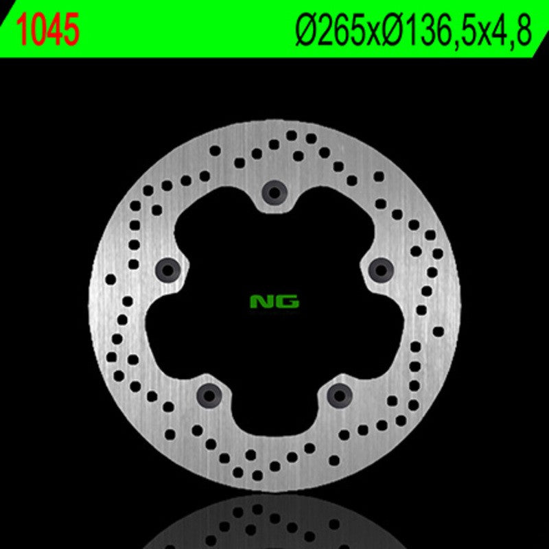 Disque de frein NG BRAKES rond fixe - ref 1045