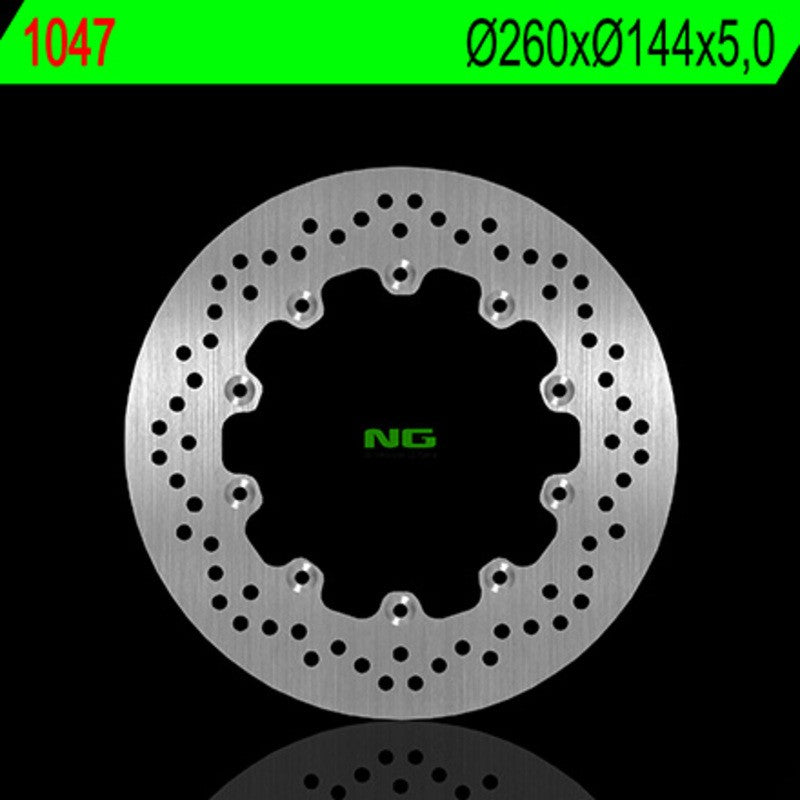 Disque de frein NG BRAKES rond fixe - ref 1047