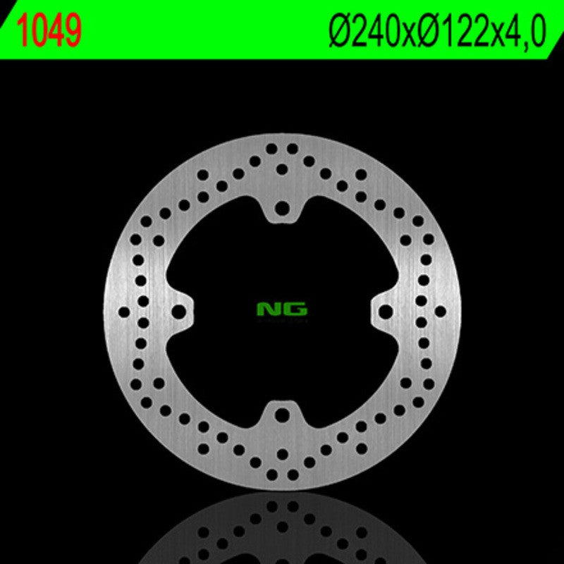 Disque de frein NG BRAKES rond fixe - ref 1049