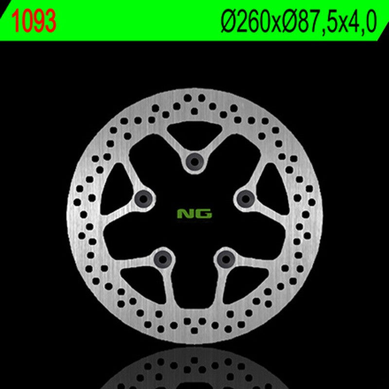 Disque de frein NG BRAKES rond fixe - ref 1093