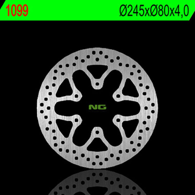 Disque de frein NG BRAKES rond fixe - ref 1099