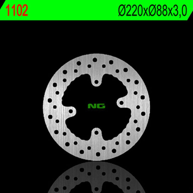 Disque de frein NG BRAKES rond fixe - ref 1102