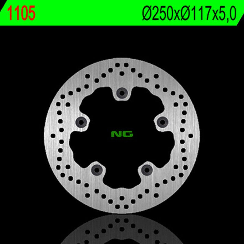 Disque de frein NG BRAKES rond fixe - ref 1105