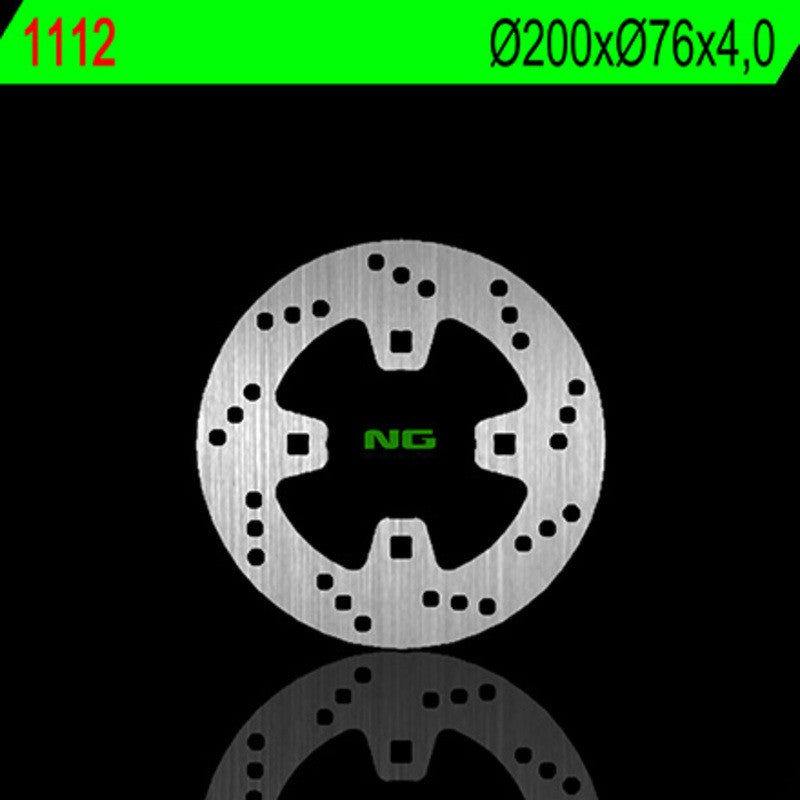 Disque de frein NG BRAKES rond fixe - ref 1112
