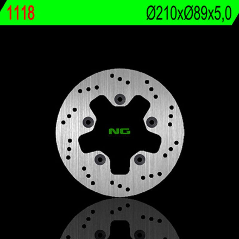 Disque de frein NG BRAKES rond fixe - ref 1118