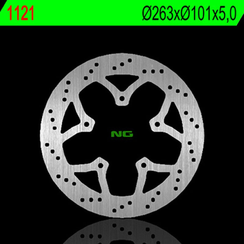Disque de frein NG BRAKES rond fixe - ref 1121