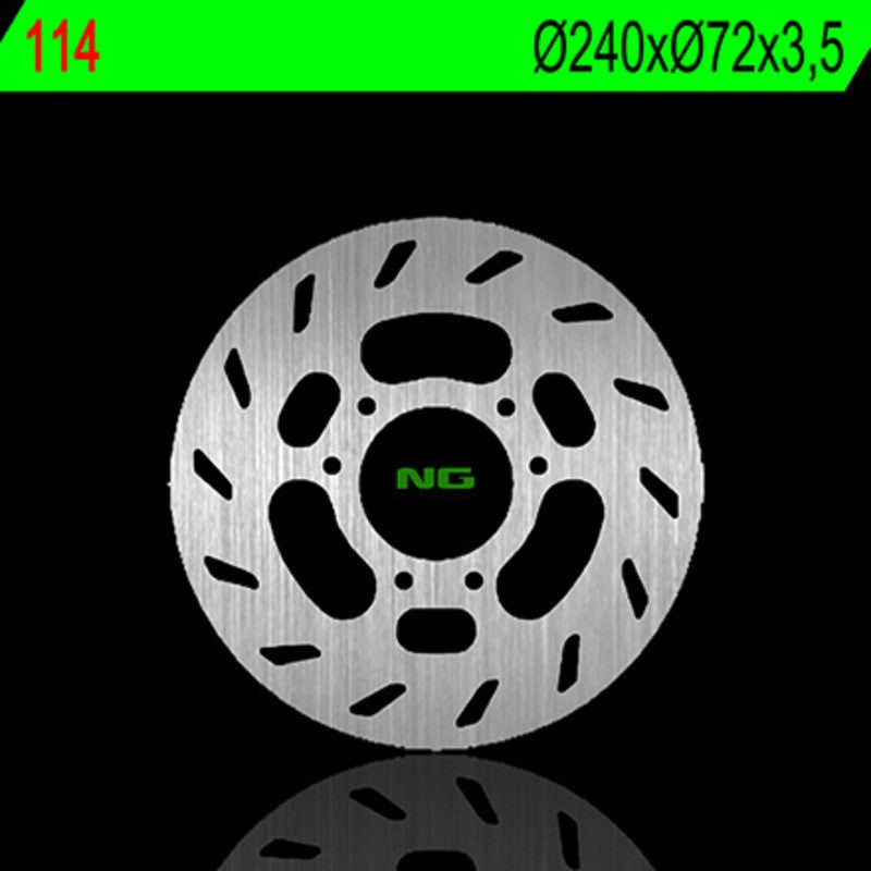 Disque de frein NG BRAKES rond fixe - ref 114