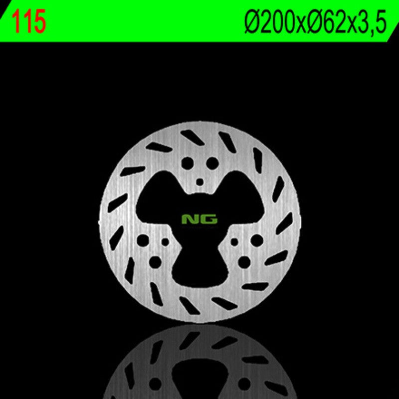 Disque de frein NG BRAKES rond fixe - ref 115
