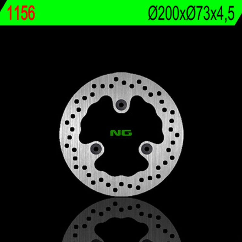 Disque de frein NG BRAKES rond fixe - ref 1156