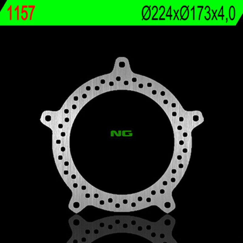 Disque de frein NG BRAKES rond fixe - ref 1157