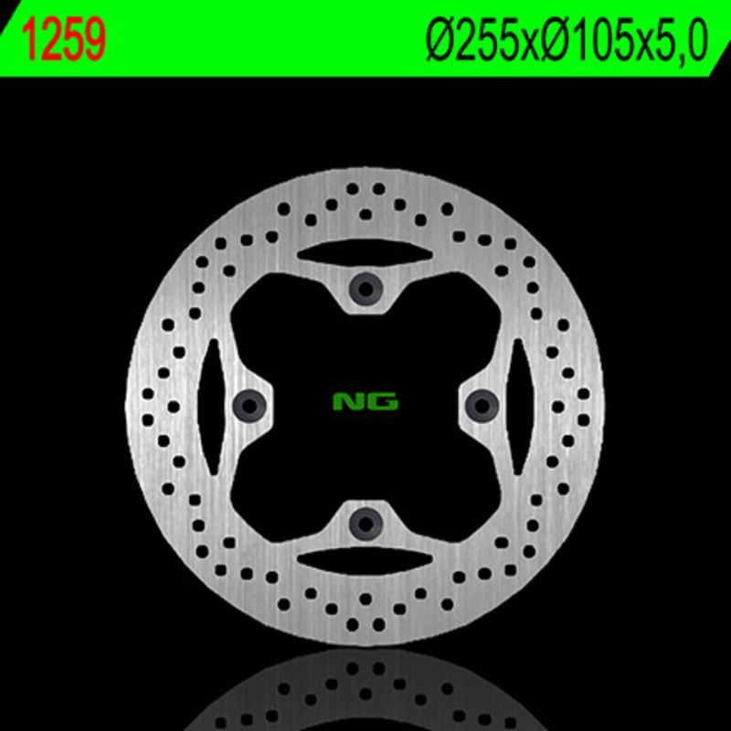 Disque de frein NG BRAKES rond fixe - ref 1259