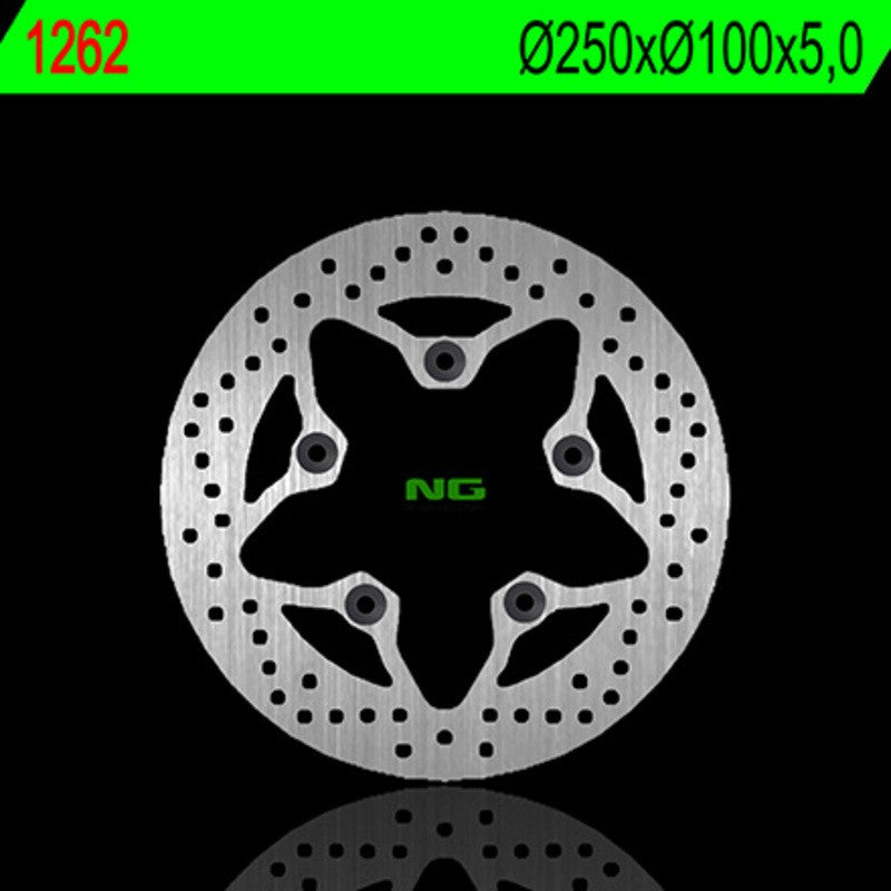 Disque de frein NG BRAKES rond fixe - ref 1262
