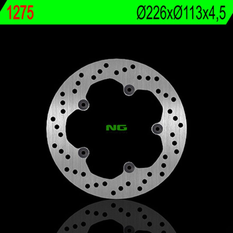 Disque de frein NG BRAKES rond fixe - ref 1275